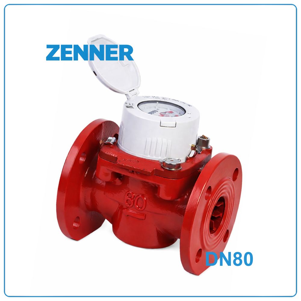 Đồng hồ nước nóng Zenner DN80 2 Đồng hồ nước nóng Zenner DN80