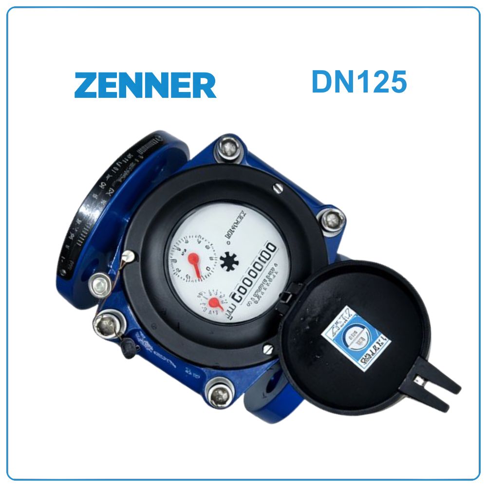 Đồng hồ nước sạch Zenner DN125 6 Đồng hồ nước sạch Zenner DN125
