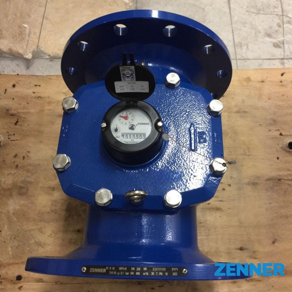 Đồng hồ nước thải Zenner DN300 7 Đồng hồ nước thải Zenner DN300