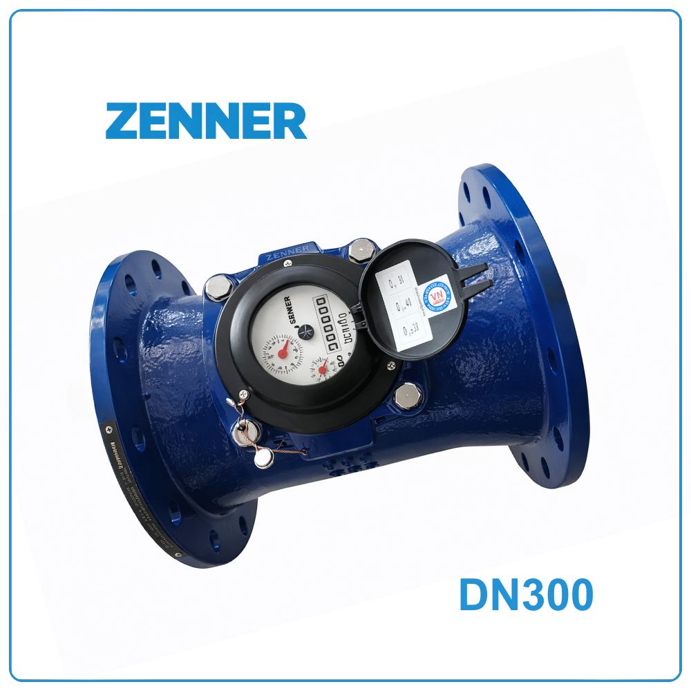 Đồng hồ nước thải Zenner DN300 6 Đồng hồ nước thải Zenner DN300
